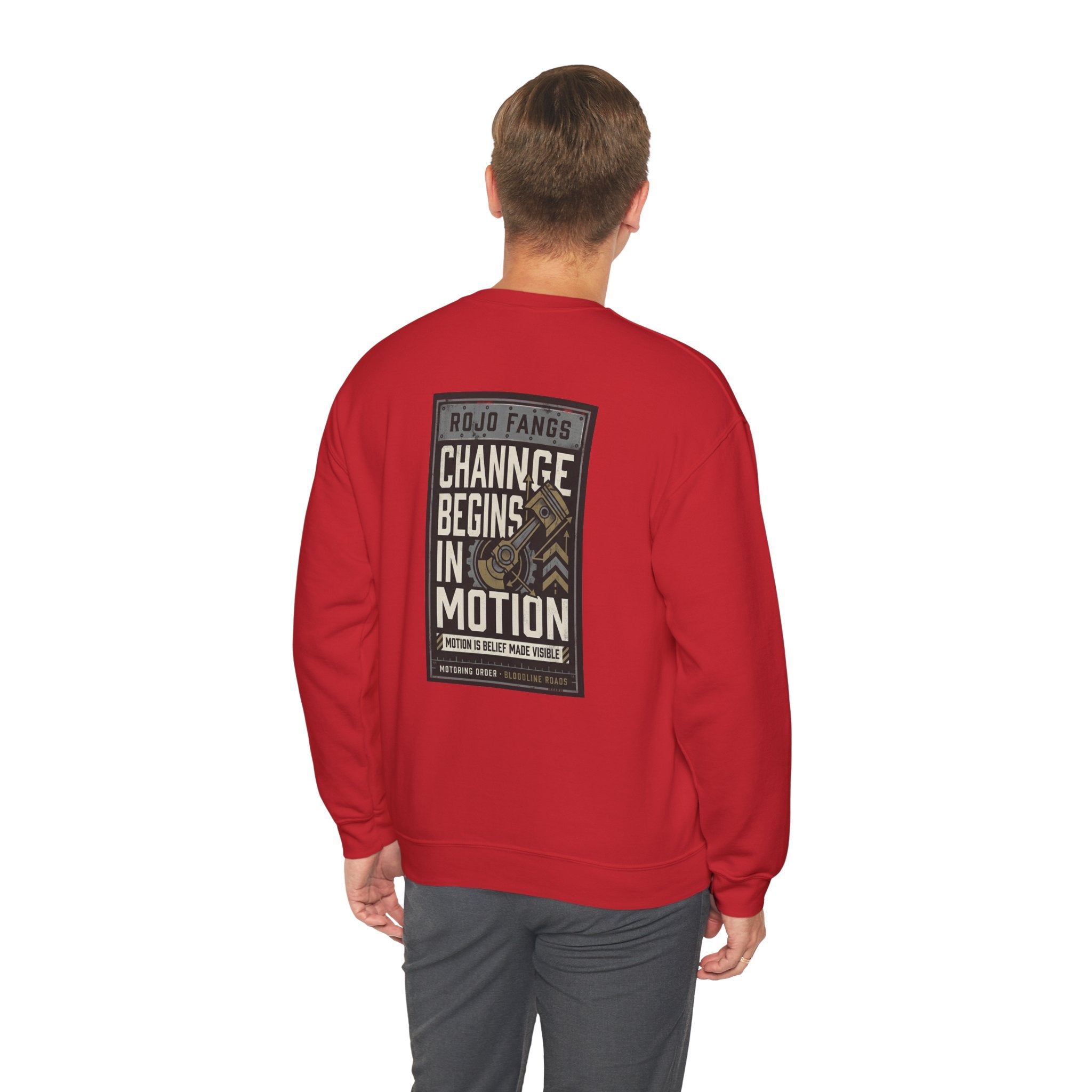 Torque Fangs Change In Motion Crewneck Sweatshirt