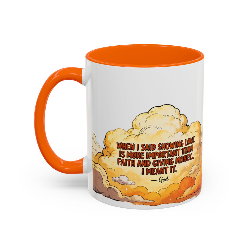 Godawfuls Coffee Mug — "Love is The greatest..." Inspirational Faith Coffee Mug