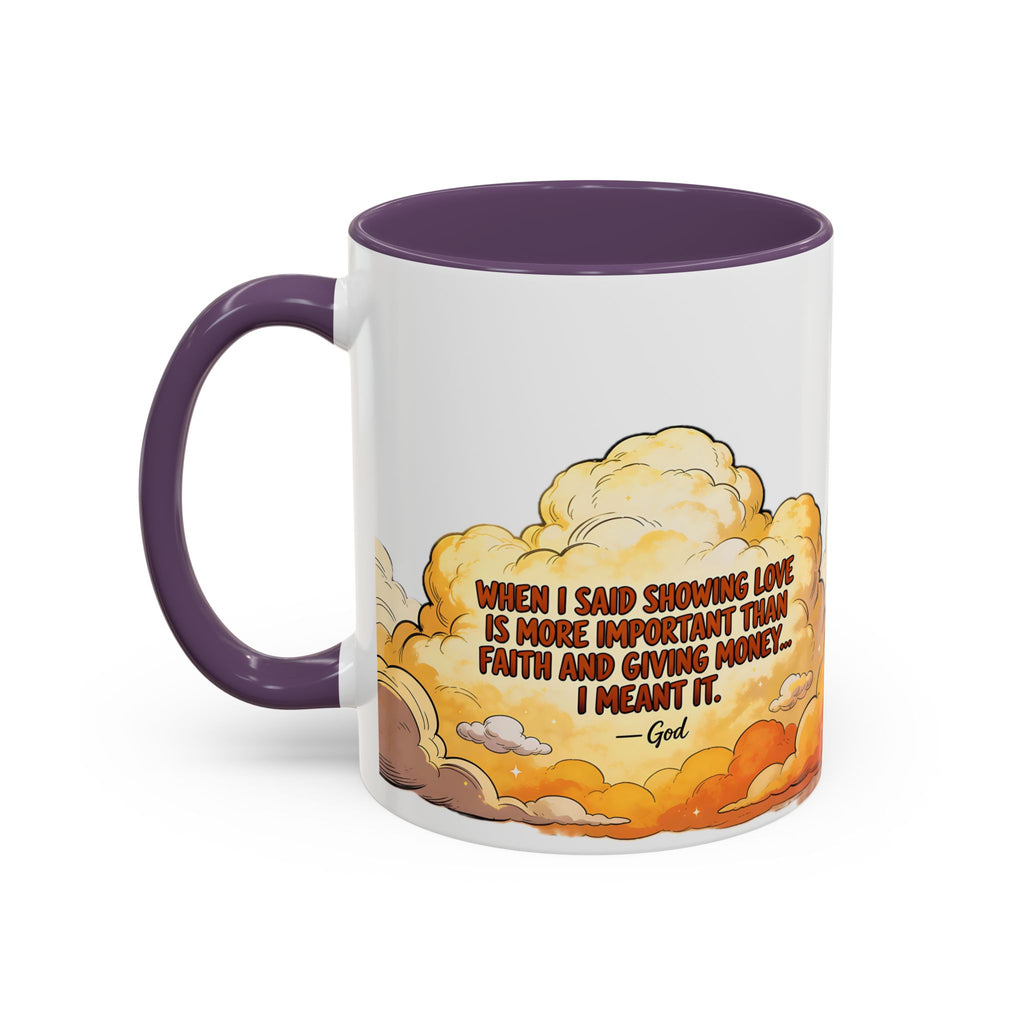 Godawfuls Coffee Mug — "Love is The greatest..." Inspirational Faith Coffee Mug