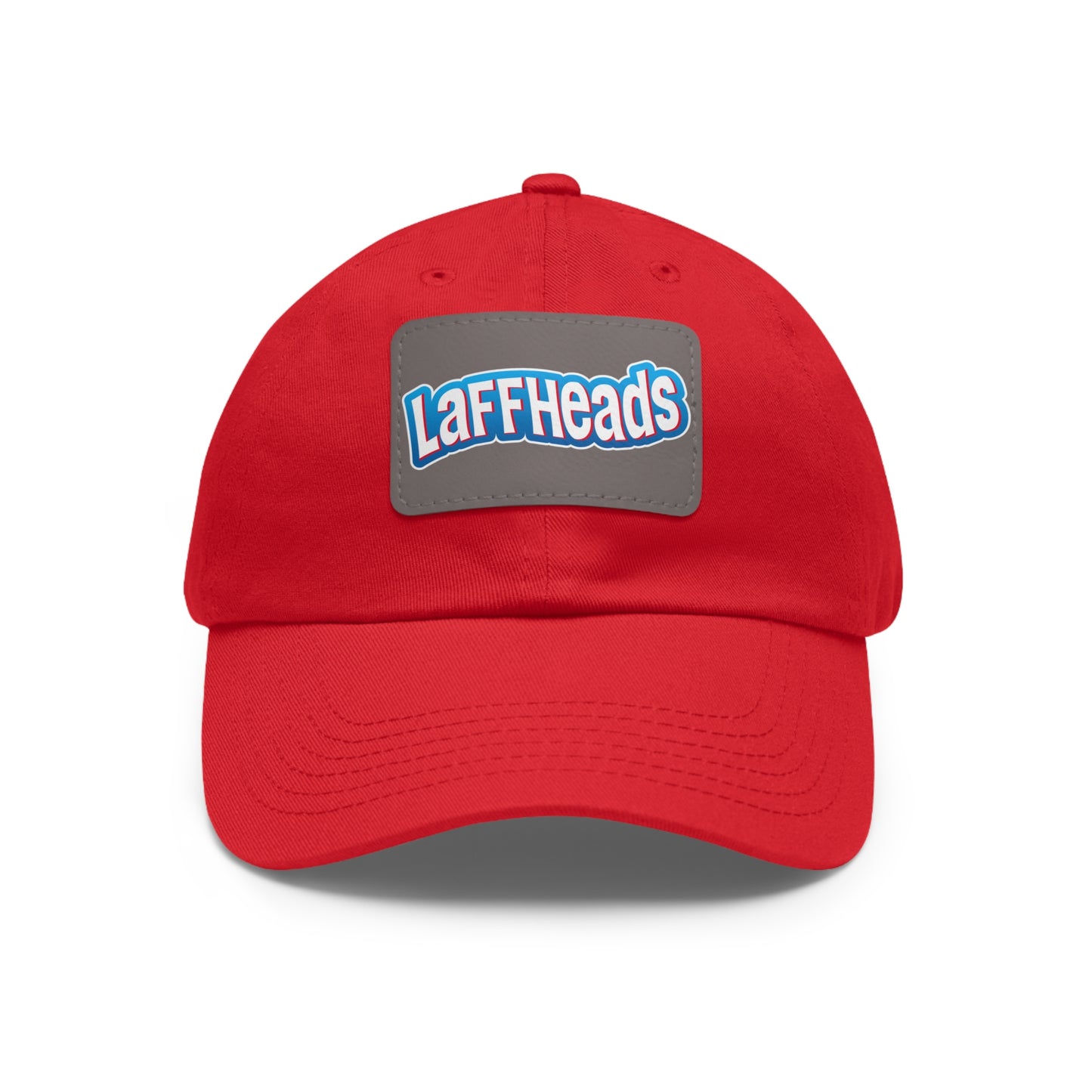 Laffheads  Hat with Leather Patch (Rectangle)