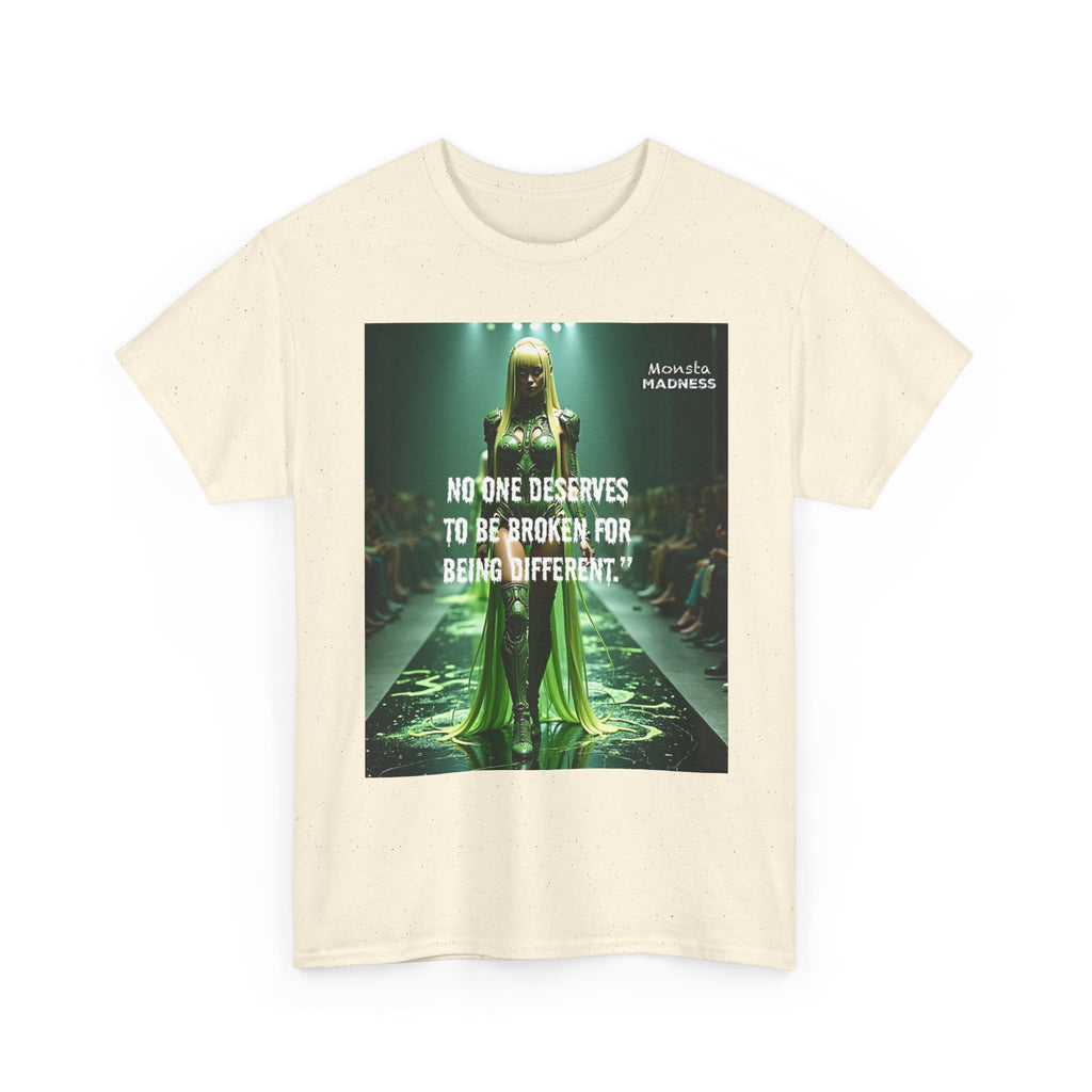 Monsta Madness  Gilgora Swamp Drip Different Is Power Unisex Heavy Cotton Tee