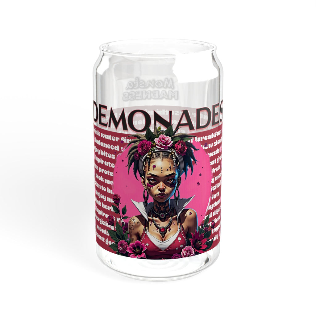 Monsta Madness “Demonades” 16oz Sipper Glass Demon Hunters Edition