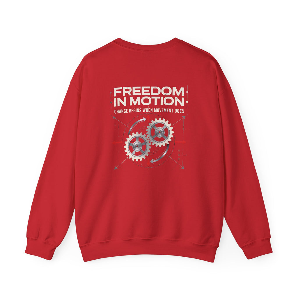 Torque Fangs Freedom In Motion Crewneck Sweatshirt