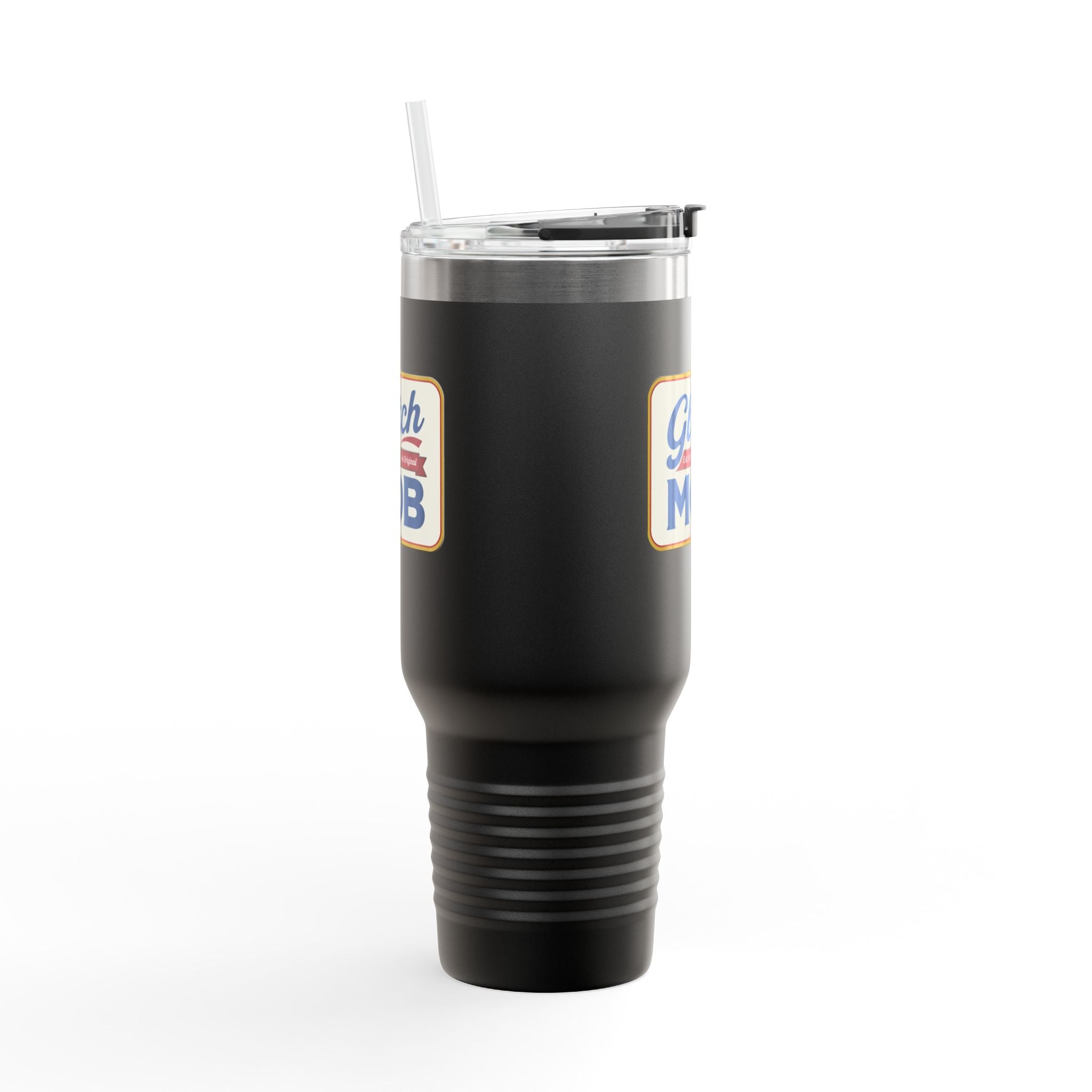 "Glitch Mob" Retro Logo Tumbler 40 oz Insulated