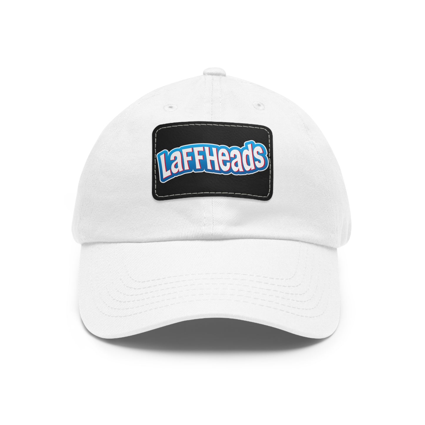 Laffheads  Hat with Leather Patch (Rectangle)