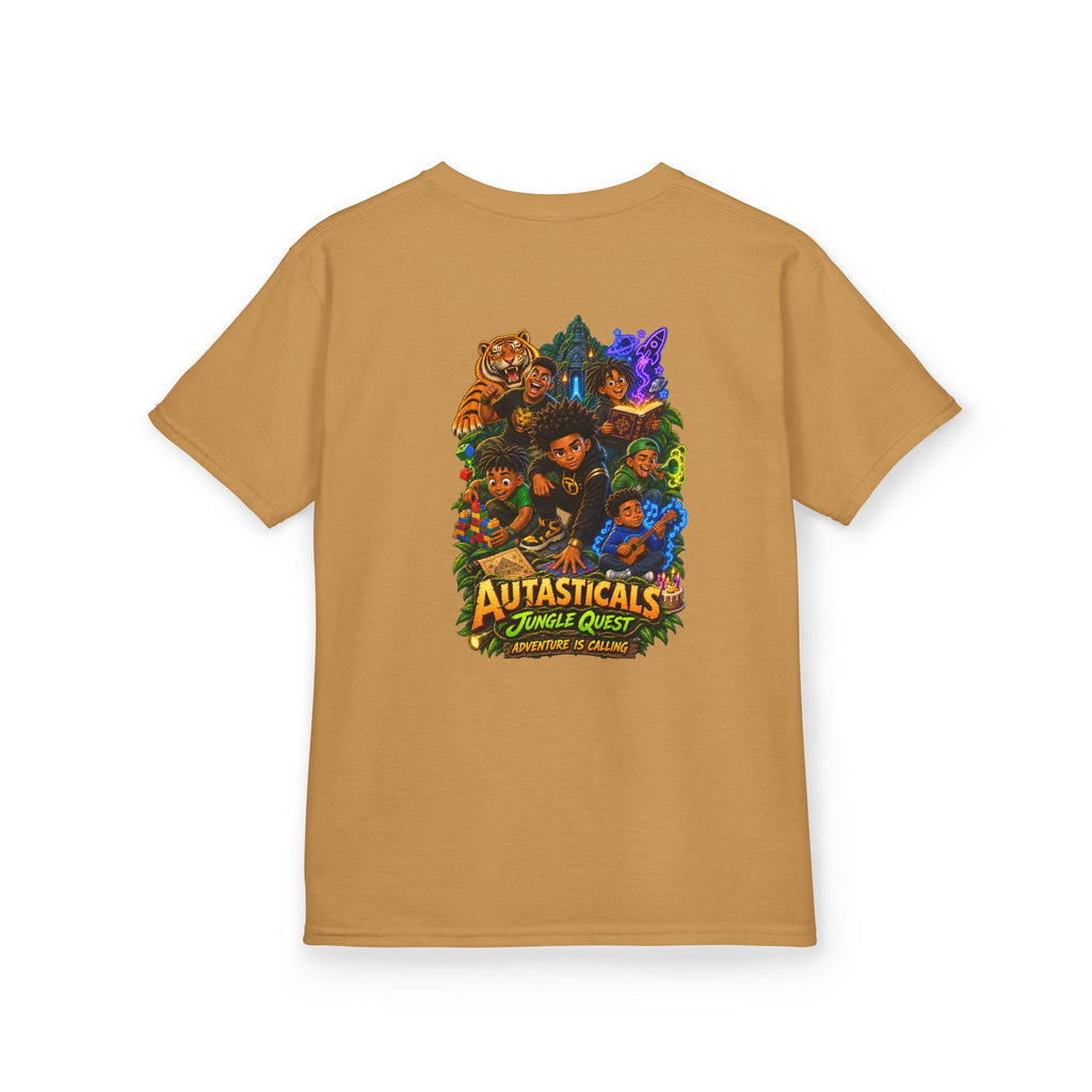 Autasticals™ Jungle Quest Kids T-Shirt– Celebrating Neurodiverse Kids Superpowers