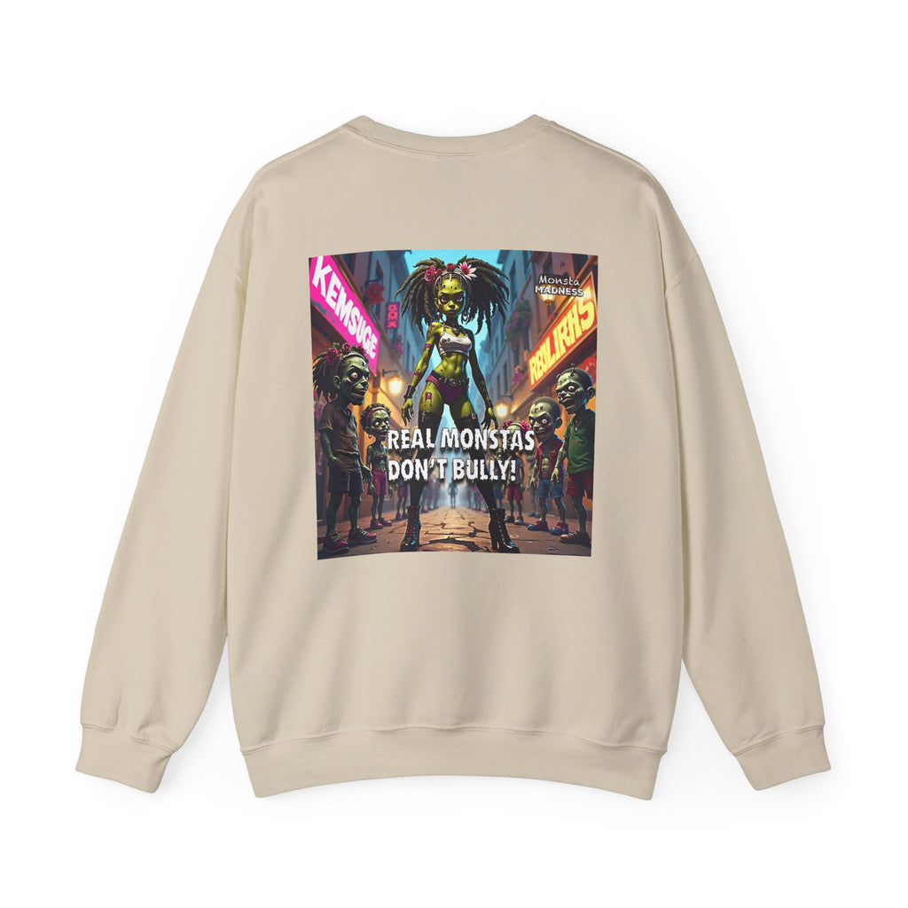 MonstaHolik Graphic Sweatshirt — No Bullying