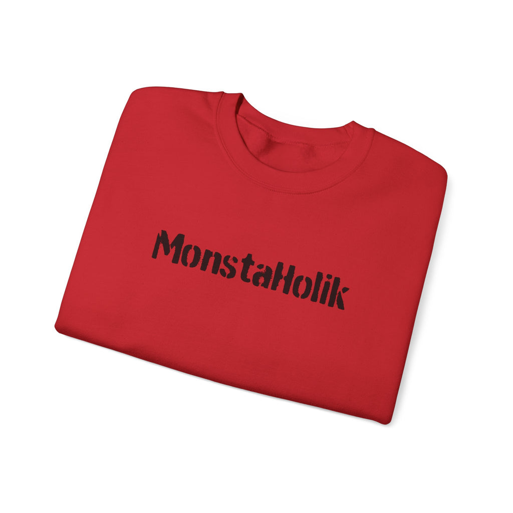 MonstaHolik Graphic Sweatshirt — Character Collage Crewneck