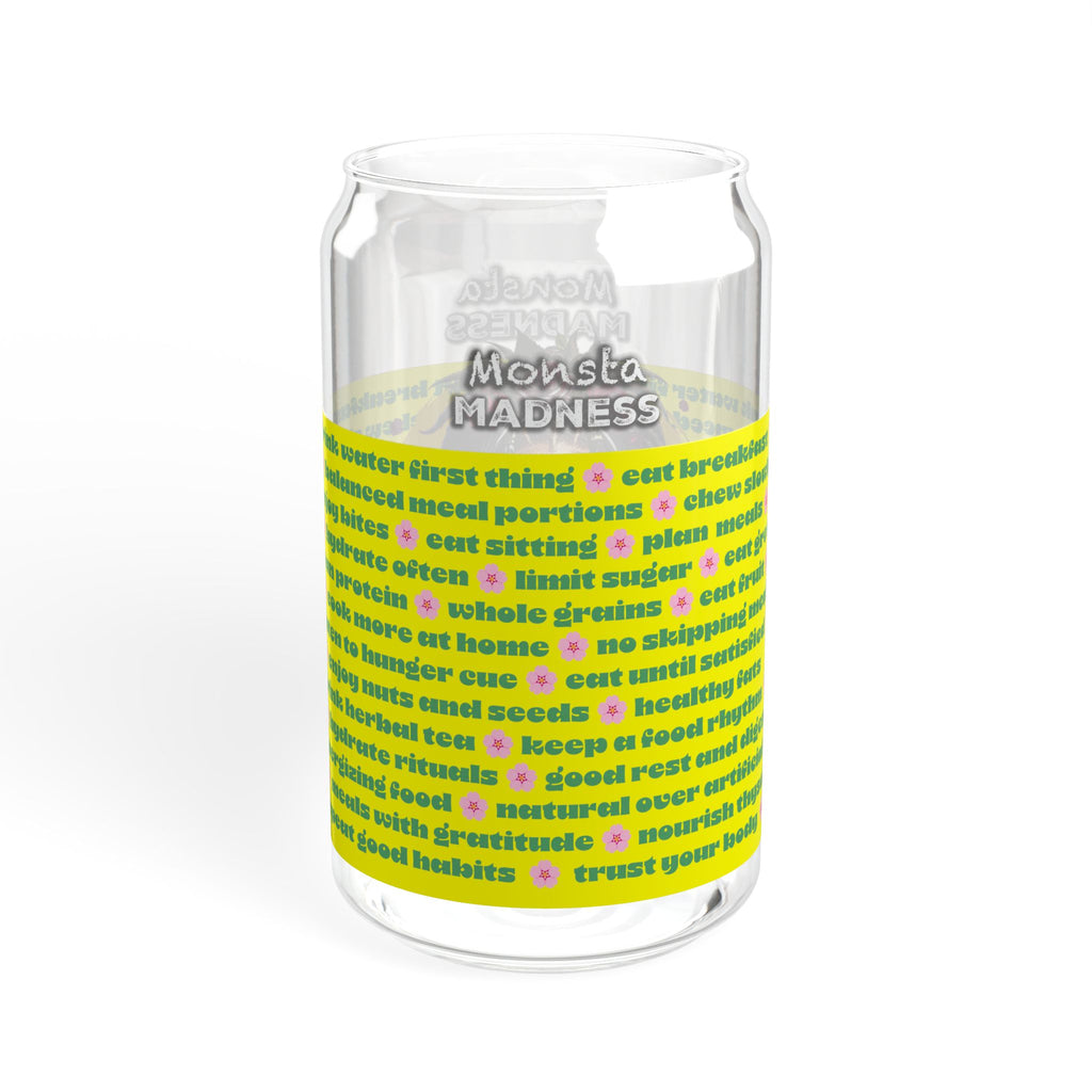 Monsta Madness “Demonades” 16oz Sipper Glass Moonglow Demon Hunters Edition