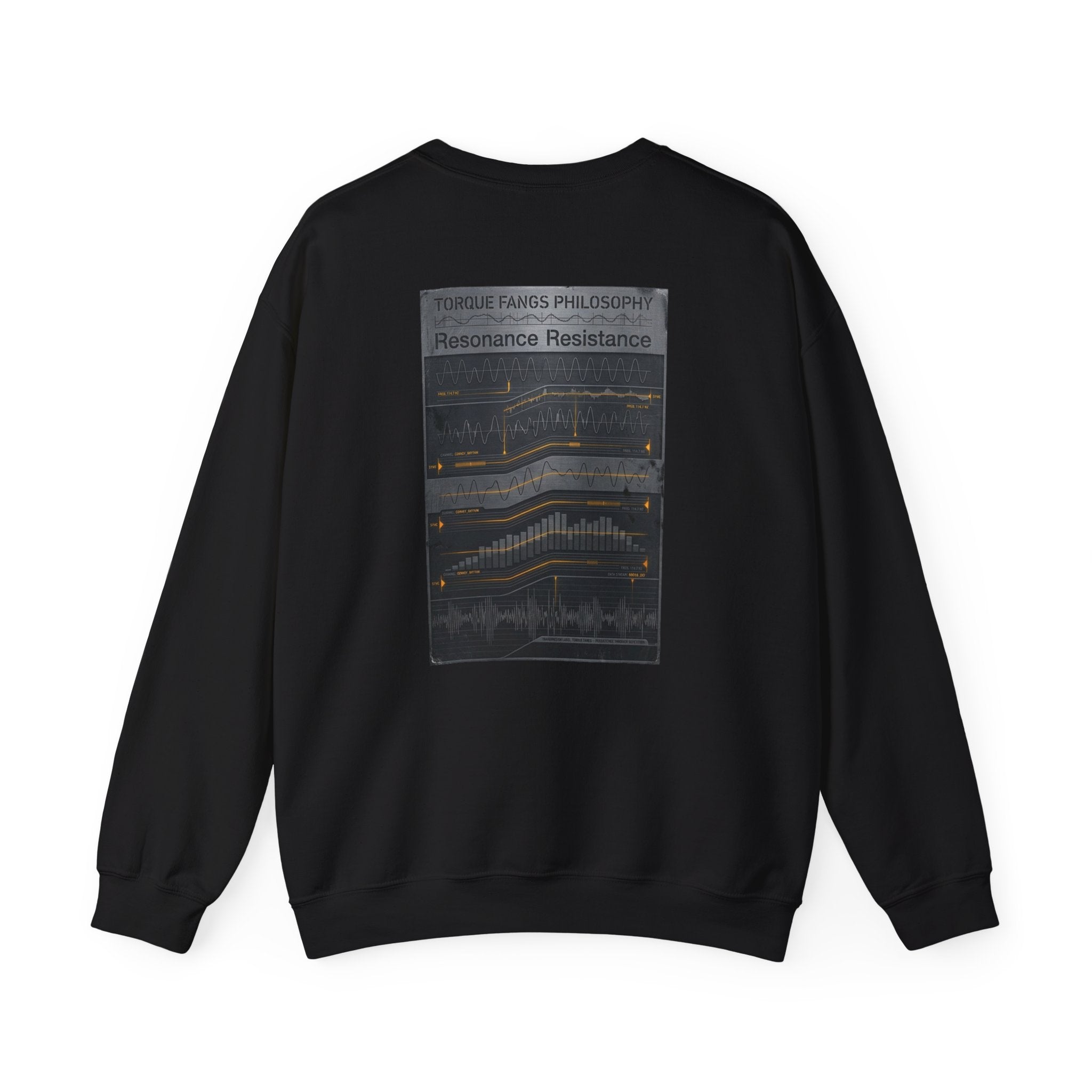 Torque Fangs Resistance Resonance Crewneck Sweatshirt