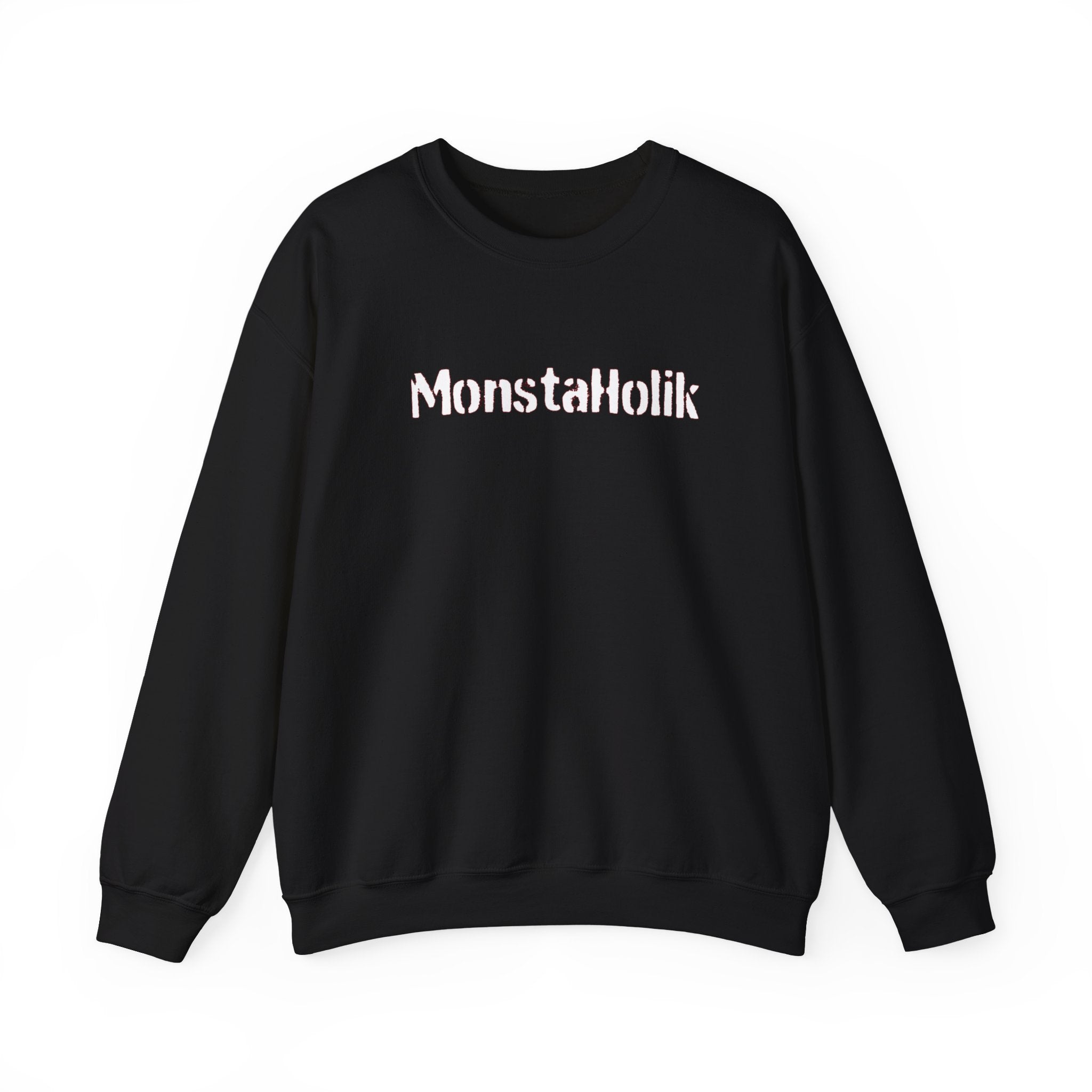 MonstaHolik Graphic Sweatshirt — Character Collage Crewneck