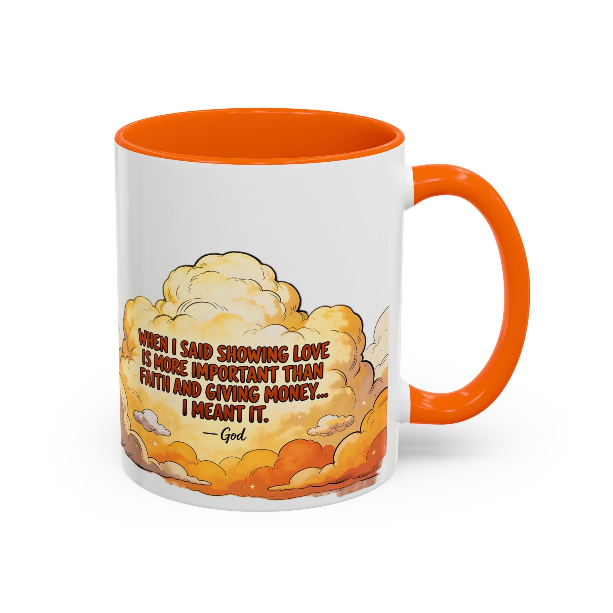 Godawfuls Coffee Mug — "Love is The greatest..." Inspirational Faith Coffee Mug