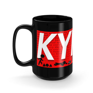 KYHUE LIFE Black Mug (15oz)