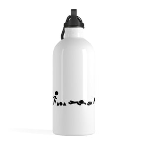 KYHUE Journey Man Stainless Steel Water Bottle