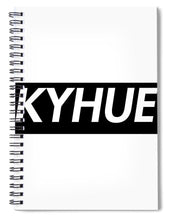 Kyhue Black - Spiral Notebook